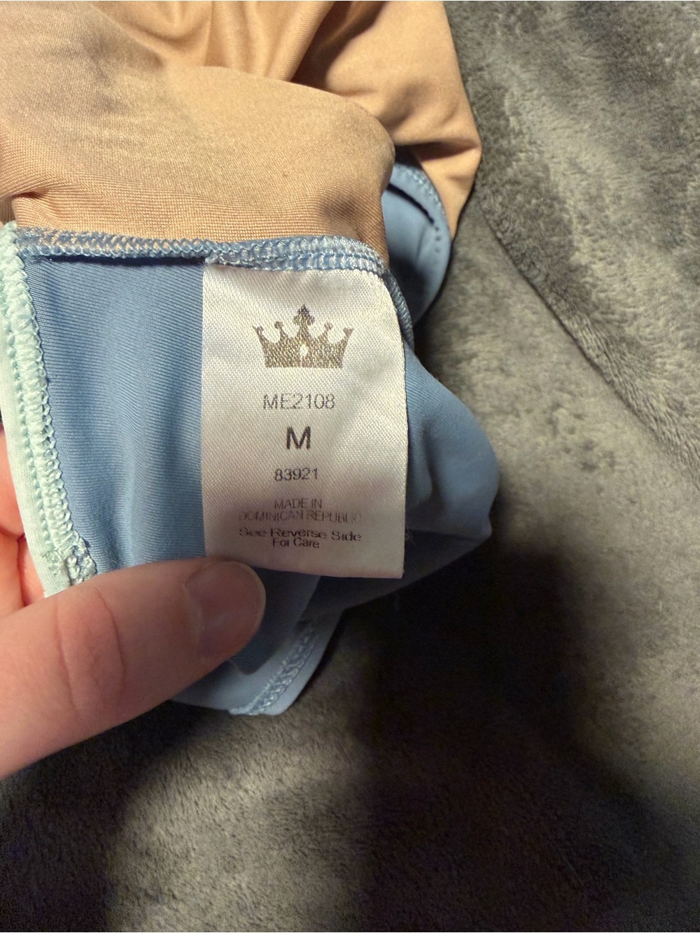 Light Blue Mariia Leotard - Picture 3 of 3